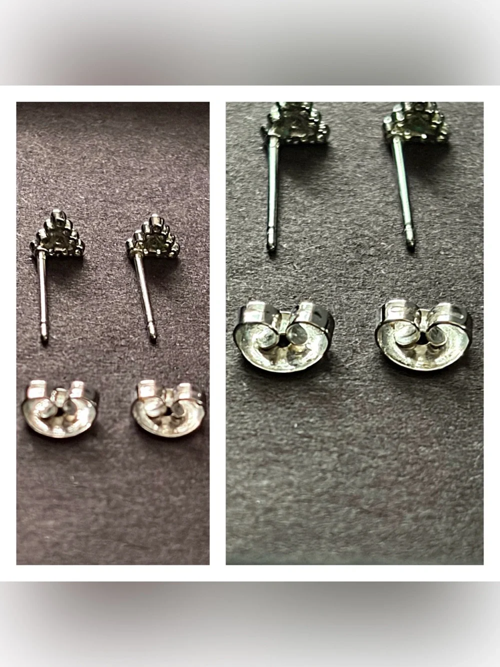 N/A geometric silvertone
